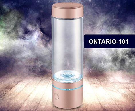 Мощный компактный генератор водородной воды Doctor-101 Ontario с мембраной DuPont (США и Южная Корея). Водородная бутылка USB, на 240 мл