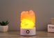 Настільна соляна лампа, сольовий світильник 2-в-1 Arish-101 з нічником і різнобарвним світлодіодним підсвічуванням. 7 кольорів нічного освітлення