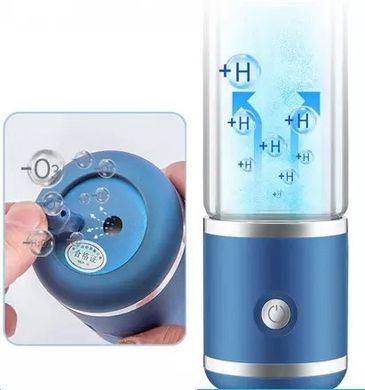 Генератор водородной воды Doctor-101 Nemi. Водородная бутылка с зарядкой от USB, на 350 мл с японской мембраной