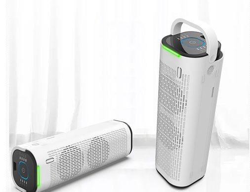 Повербанк + портативний HEPA очищувач повітря Doctor-101 LEON + іонізатор для дому та автомобіля. Видалення будь-яких запахів, бактерій