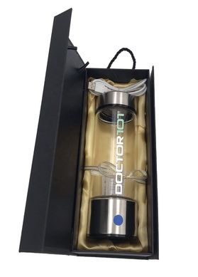Компактный портативный генератор водородной воды Tabina-101. Небольшая водородная бутылка на 270 мл. Энциклопедия водородной воды в подарок