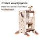 Детская башня помощник 6-в-1 Lumpurini Torre Montessori Pietro. Табурет-лестница, подставка для детей от 1 года на 2 ступени. С кольцекидом и кольцами, баскетбольным кольцом и мячом, телескопом. Переоценка
