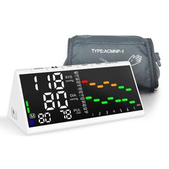 Автоматичний медичний тонометр високого класу точності Alphamed з контролем тиску та пульсу на плече