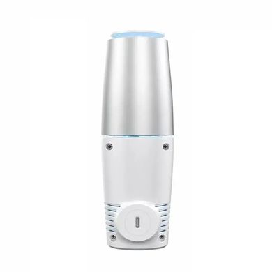 Бесшумный 2-в-1 мини-очиститель воздуха + ультрафиолетовая УФ лампа для комнаты и авто Doctor-101 TURBO CLEAN-U с зарядкой от USB