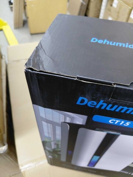 Конденсаційний осушувач повітря Pheano з функцією іонізації. Розумний вологопоглинач для квартири, офісу. Переоцінка, Білий, 23,5 х 14,8 х 35 см, 2,6 кг