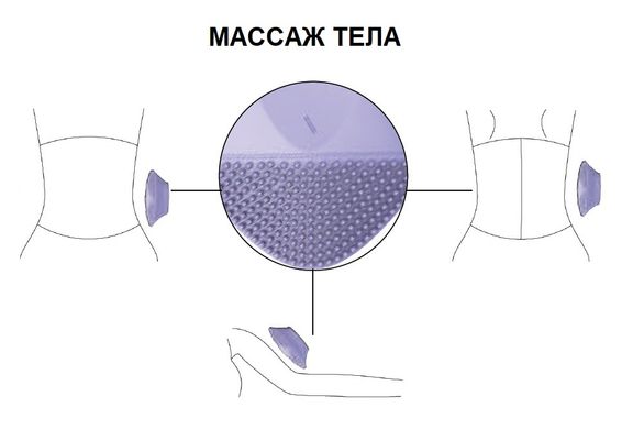 3D силіконова масажна щітка для вмивання, очищення та масажу обличчя із зарядкою на магнітних контактах темно-рожева. Оригінал