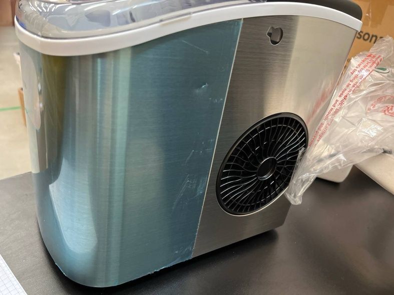 Настільний льодогенератор OLSONA IcePro 12. Генератор пальчикового льоду для дому, кав&rsquo;ярні, кафе. Переоцінка, Для води - 1.2 л, для льоду - 0.6 кг, 29 x 21 x 29 см, IcePro 12, 6.2 кг, 6.7 кг