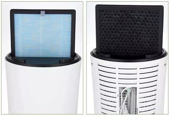 Мощный очиститель воздуха 4-в-1 "Darwin-101" + увлажнитель воздуха + ультрафиолетовая уф лампа с пультом ДУ. 6-ст. система очистки