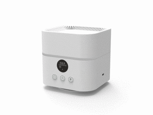 Багатофункціональний 4-в-1 очищувач повітря Doctor-101 Porto із зволожувачем повітря, 4-ст. HEPA-фільтром, іонізатором та нічником