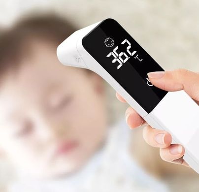 Бесконтактный инфракрасный термометр для измерения температуры тела. Детский точный бесконтактный термометр. Пирометр для детей