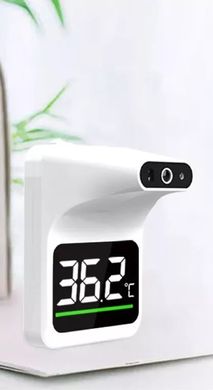 Настенный бесконтактный инфракрасный термометр для измерения температуры тела. Автоматический бесконтактный термометр Alphamed на стену